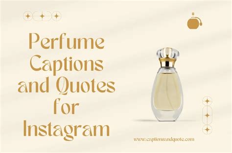 short perfume captions for selling